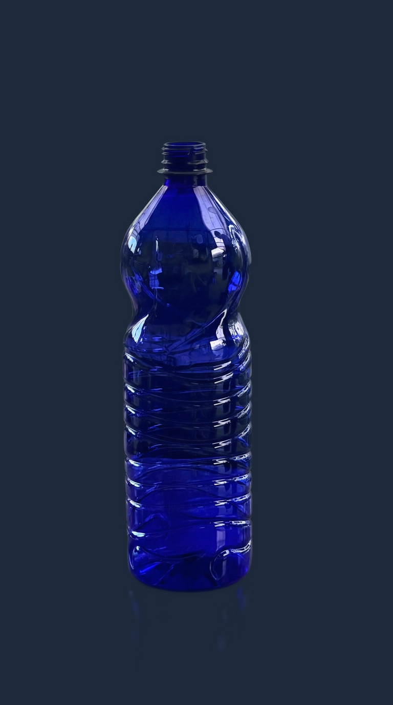 ПЭТ-бутылка — Синяя 1,5 л